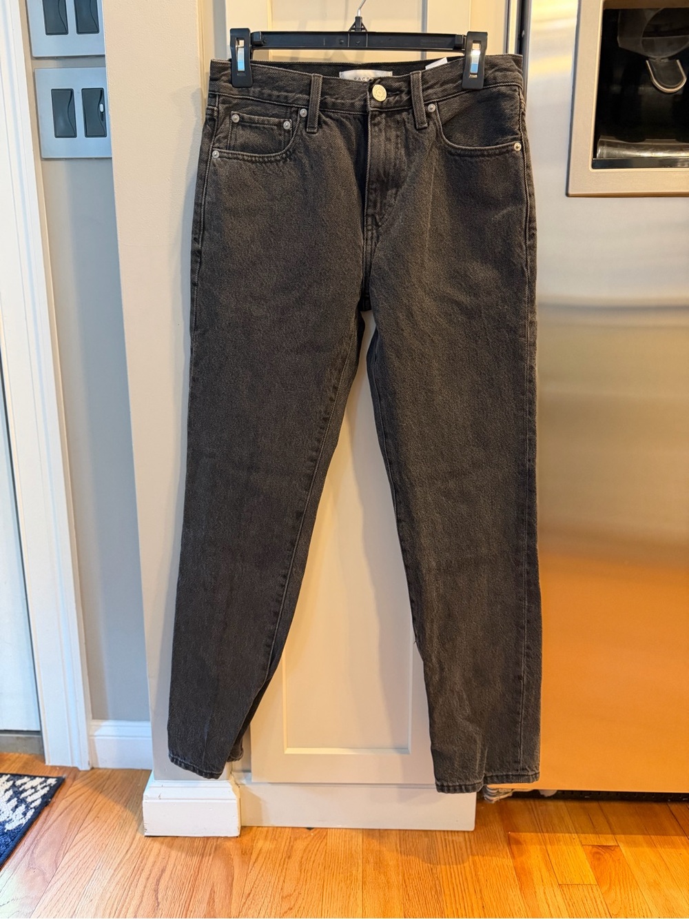 PacSun Men's Washed Black/Grey Relaxed Denim Jeans